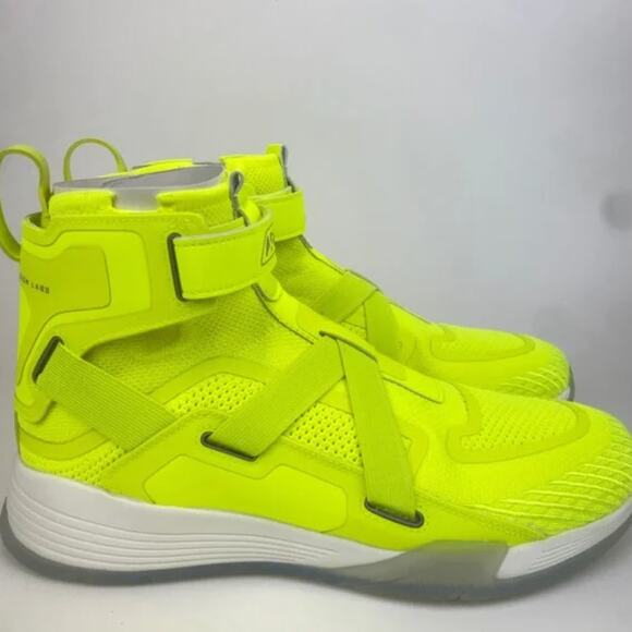 NEW APL Men's Superfuture Sneakers Yellow Energy Silver White Men's 10 - Picture 6 of 7